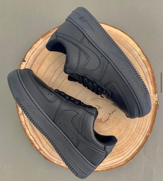 Black Air Force Sneakers