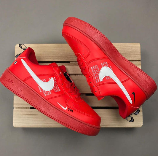 Red Air Force Sneakers