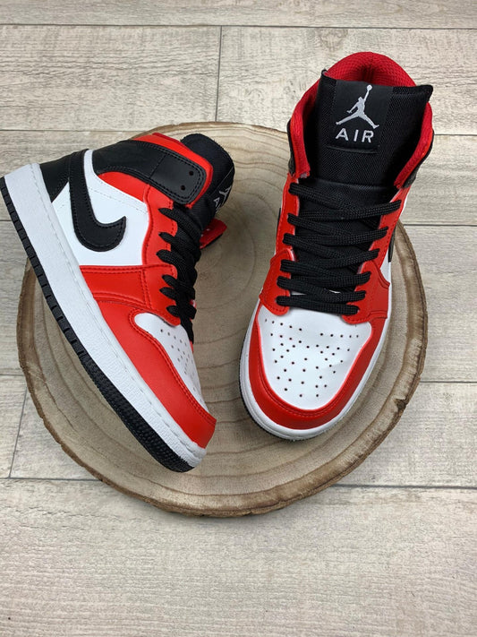 Jordan 1 Red-Black-White