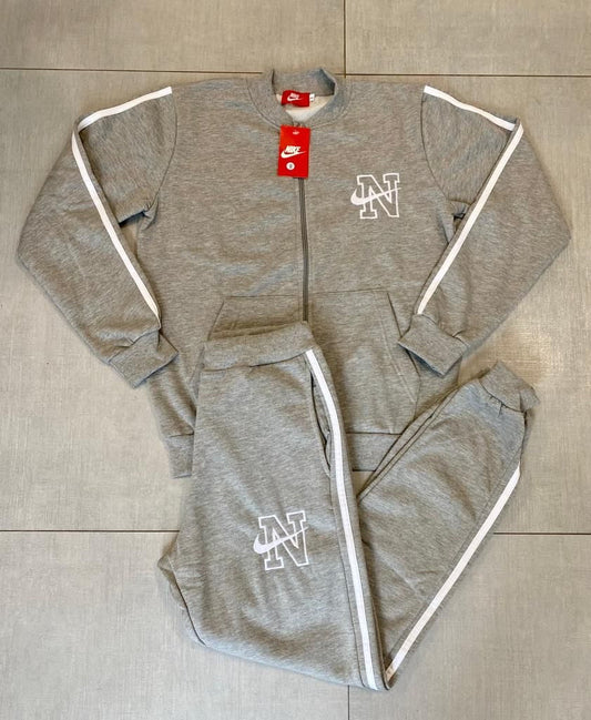 Nike tracksuit new gray
