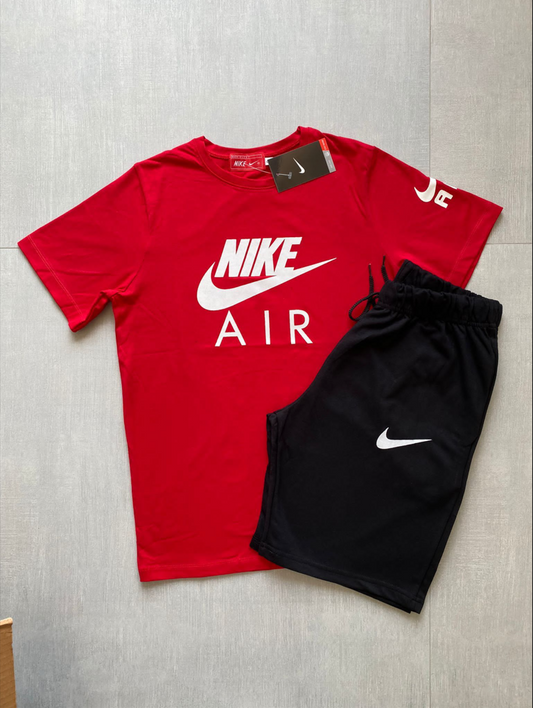 Conjunto Verano Nike Air Rojo