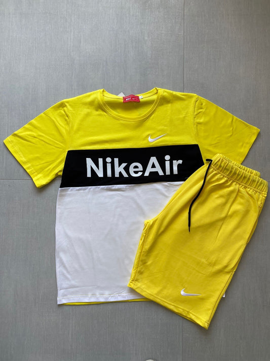 Conjunto Nike air Amarillo