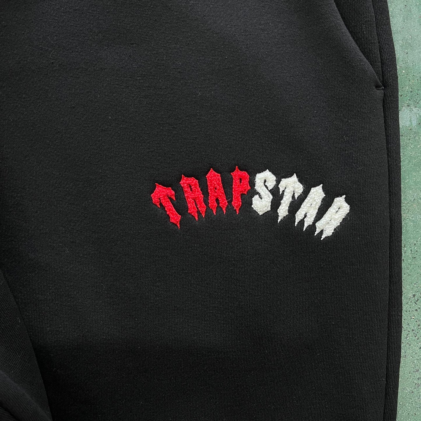 Trapstar black embroidery